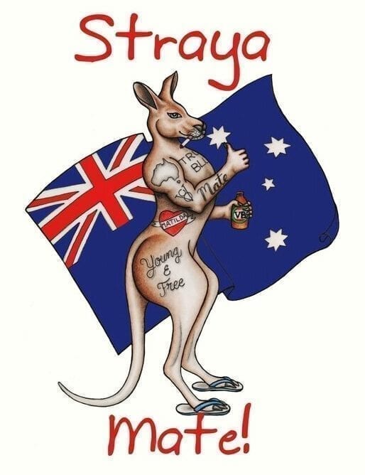Straya mate - Aussie Slang Words