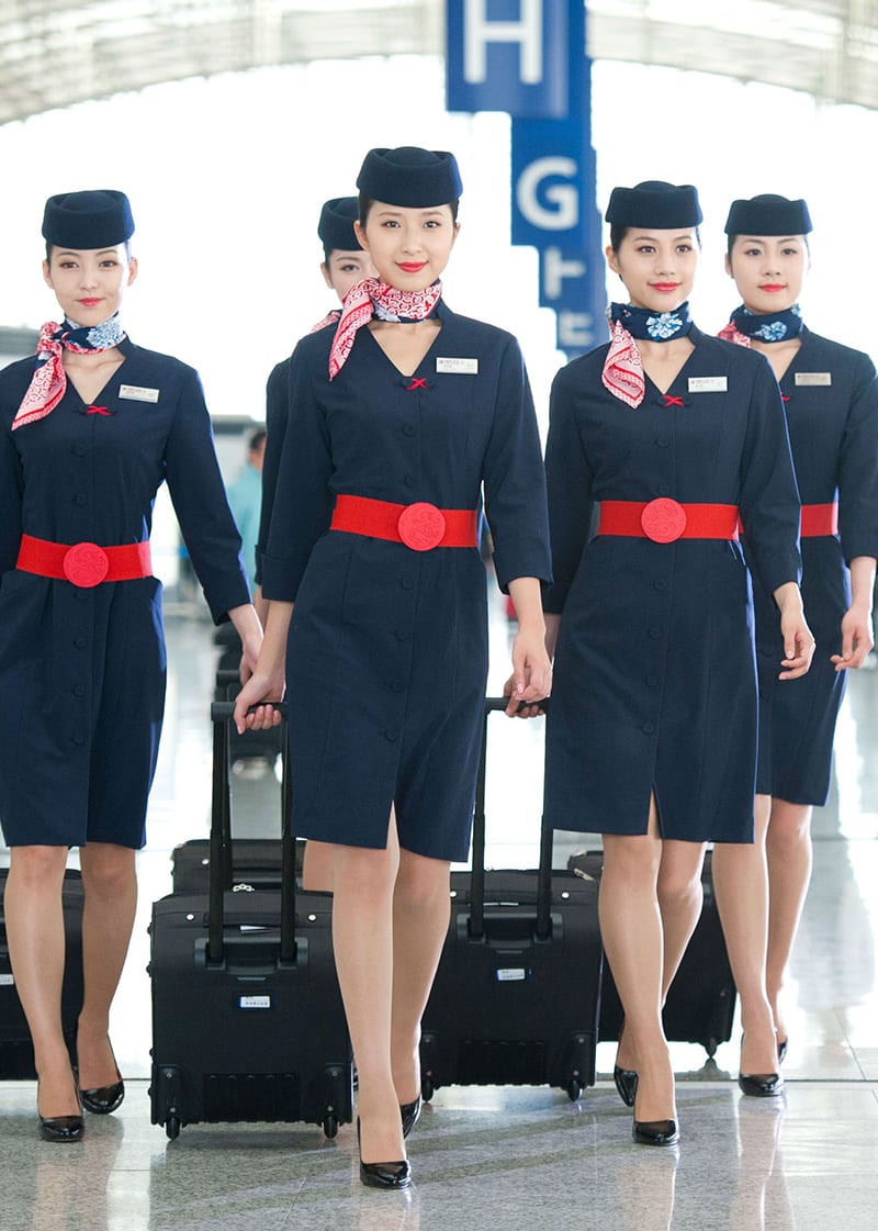 Japanese air hostess