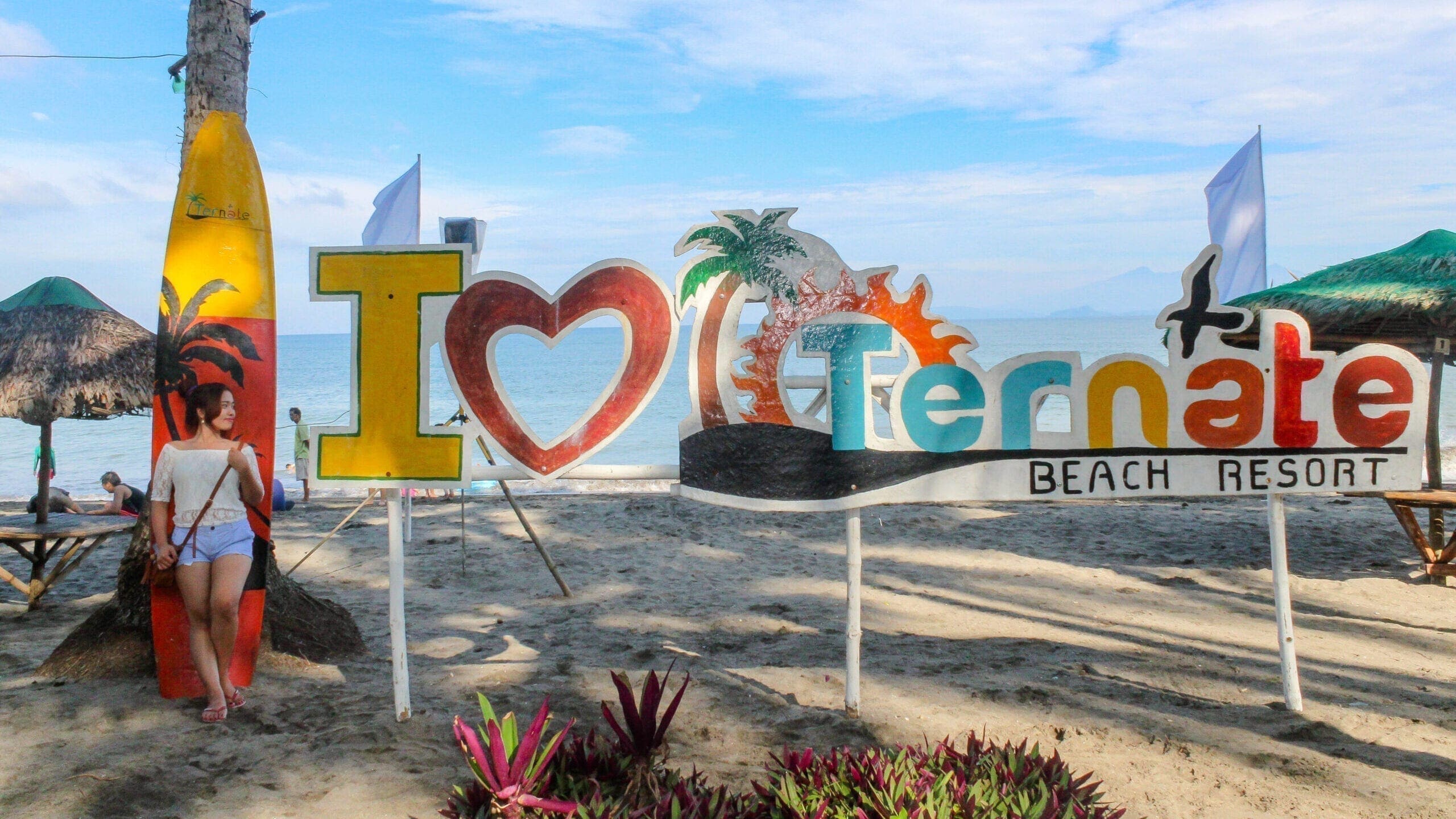 I love Ternate Cavite Sign