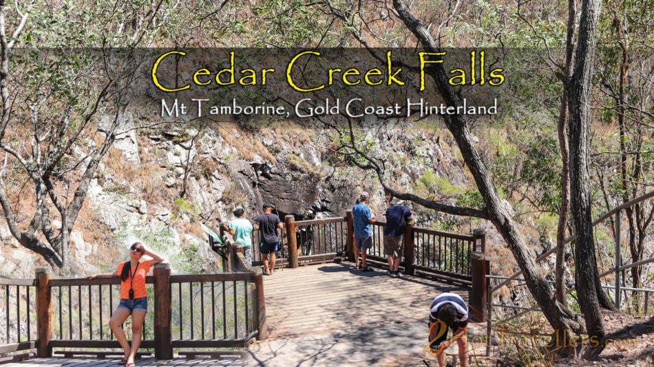 Cedar Creek Falls Mt Tamborine: Seasonal Disappointment Cedar Creek Falls Tamborine