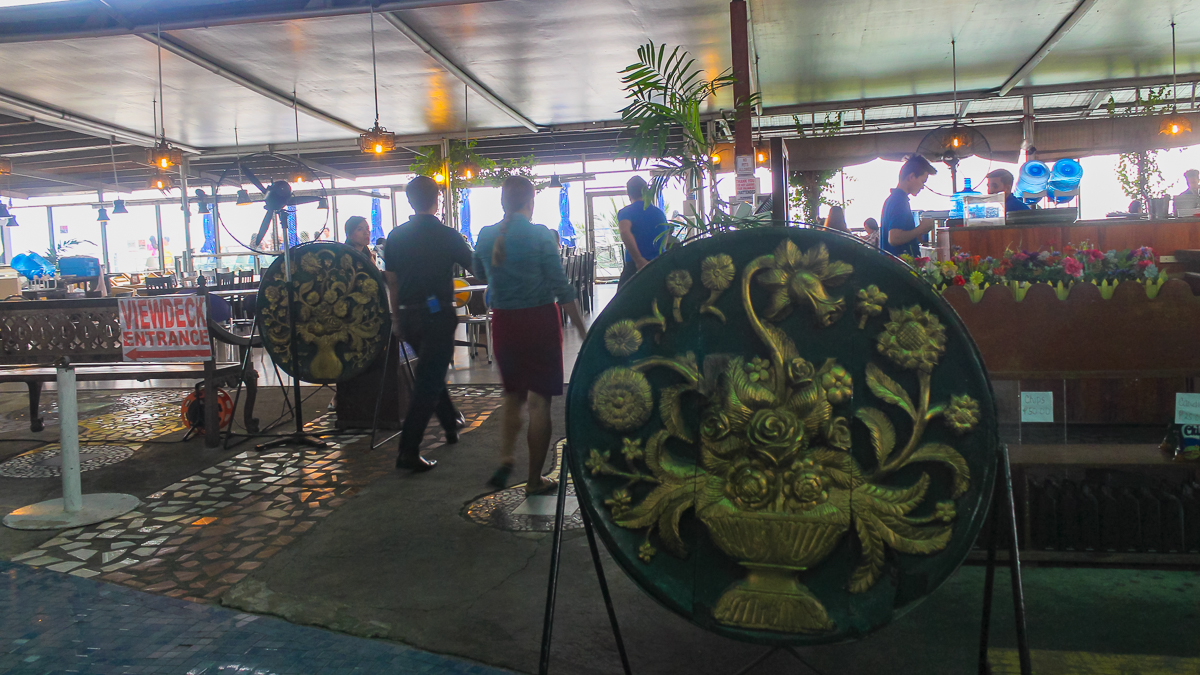 Restaurant dining area at Cloud 9 Antipolo overlooking the surrounding landscape and visitor attractions.