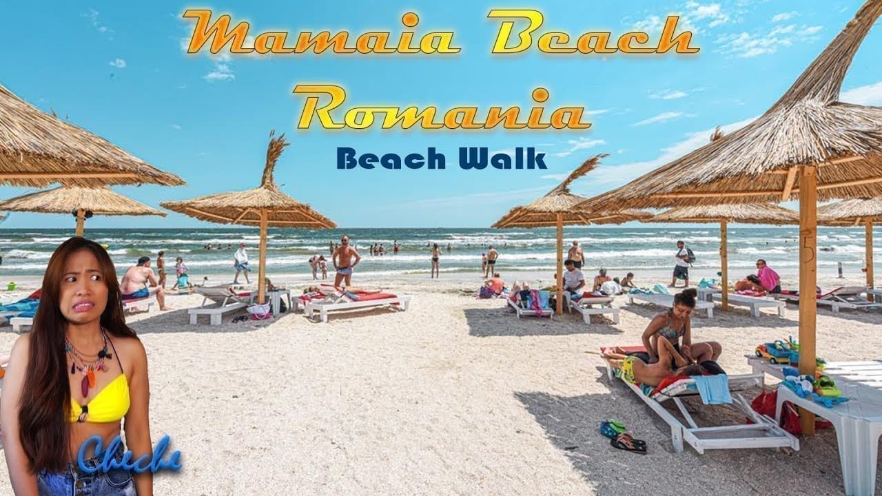 Beach Walk - Mamaia Beach Constanta Romania mamaia beach romania