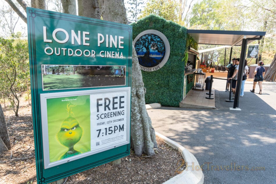 Lone Pine Koala Sanctuary - outdoor cinema