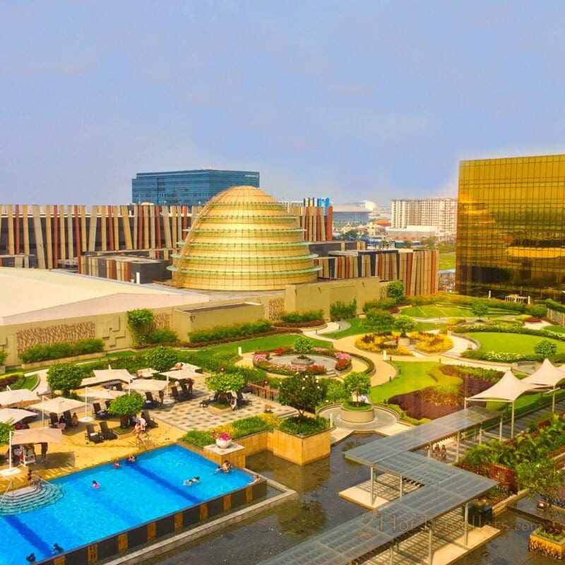 21 Philippines Tourist Spots that Look Like Foreign Destinations City of Dreams NobuHotel PoolView
