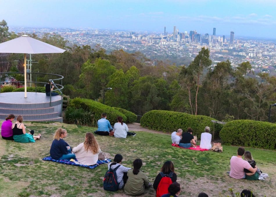 Mt Coot-tha Lookout: Beautiful by day, spectacular by night Mt Coot-tha Lookour -picnic area