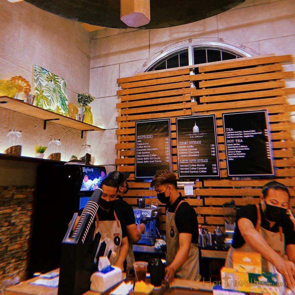 Cafes in Instramuros: Belfry Café staff
