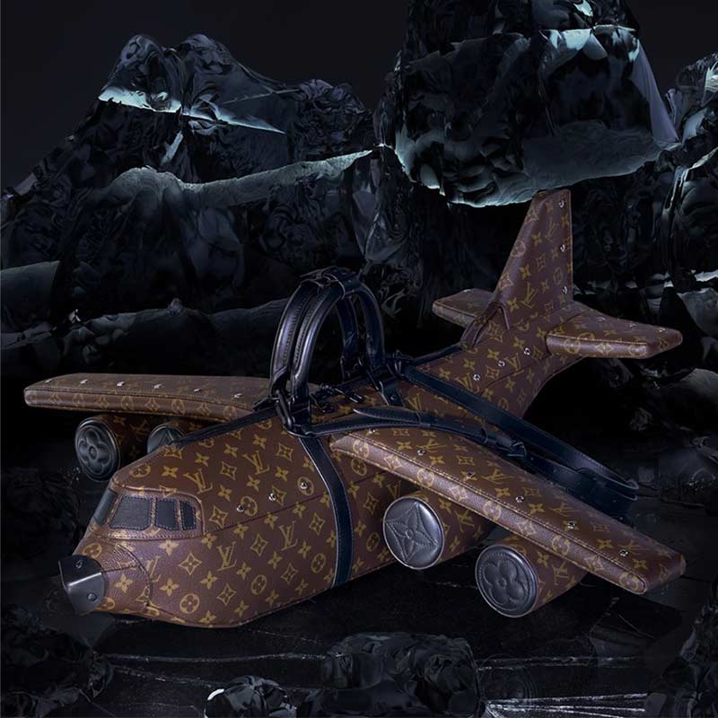 Viral airplane bag