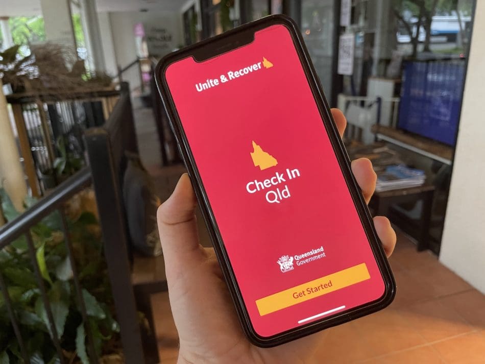 Check In QLD app