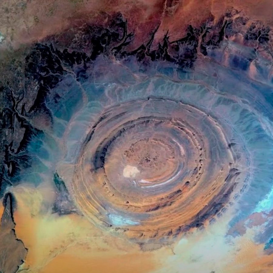 Richat Structure strangest places in the world