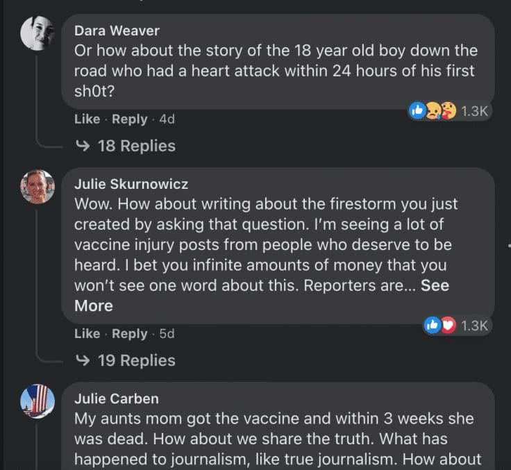 News Media Requests Unvaccinated Death Stories — Instead Receives Thousands of Personal Vaccine Horror Stories