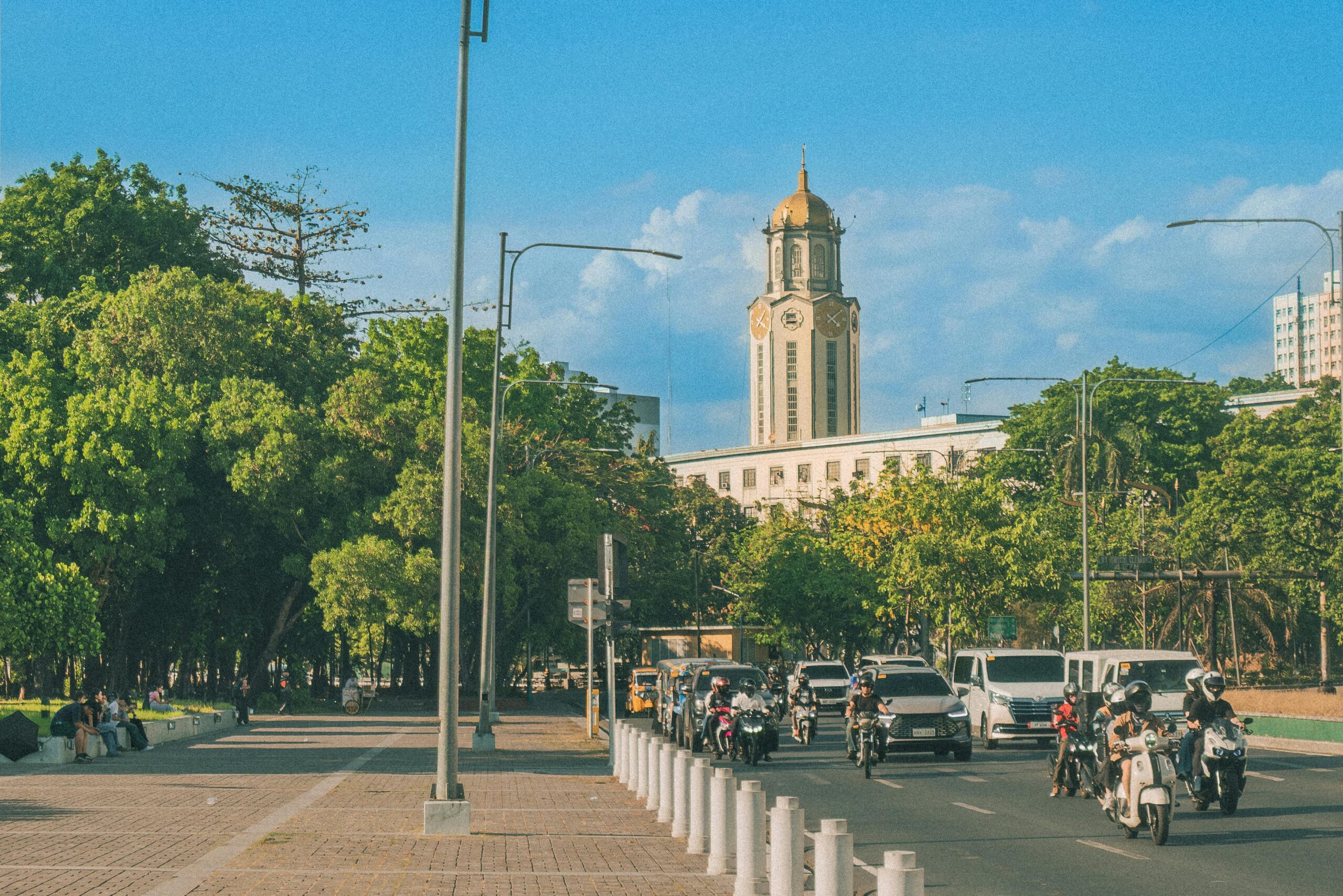 Manila street view with clock tower, relevant to Digital Nomad Visa and work visa Philippines eligibility rules