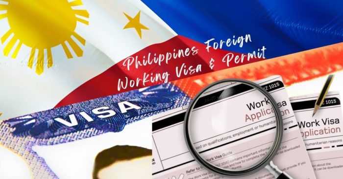 Philippines Foreign working Visa